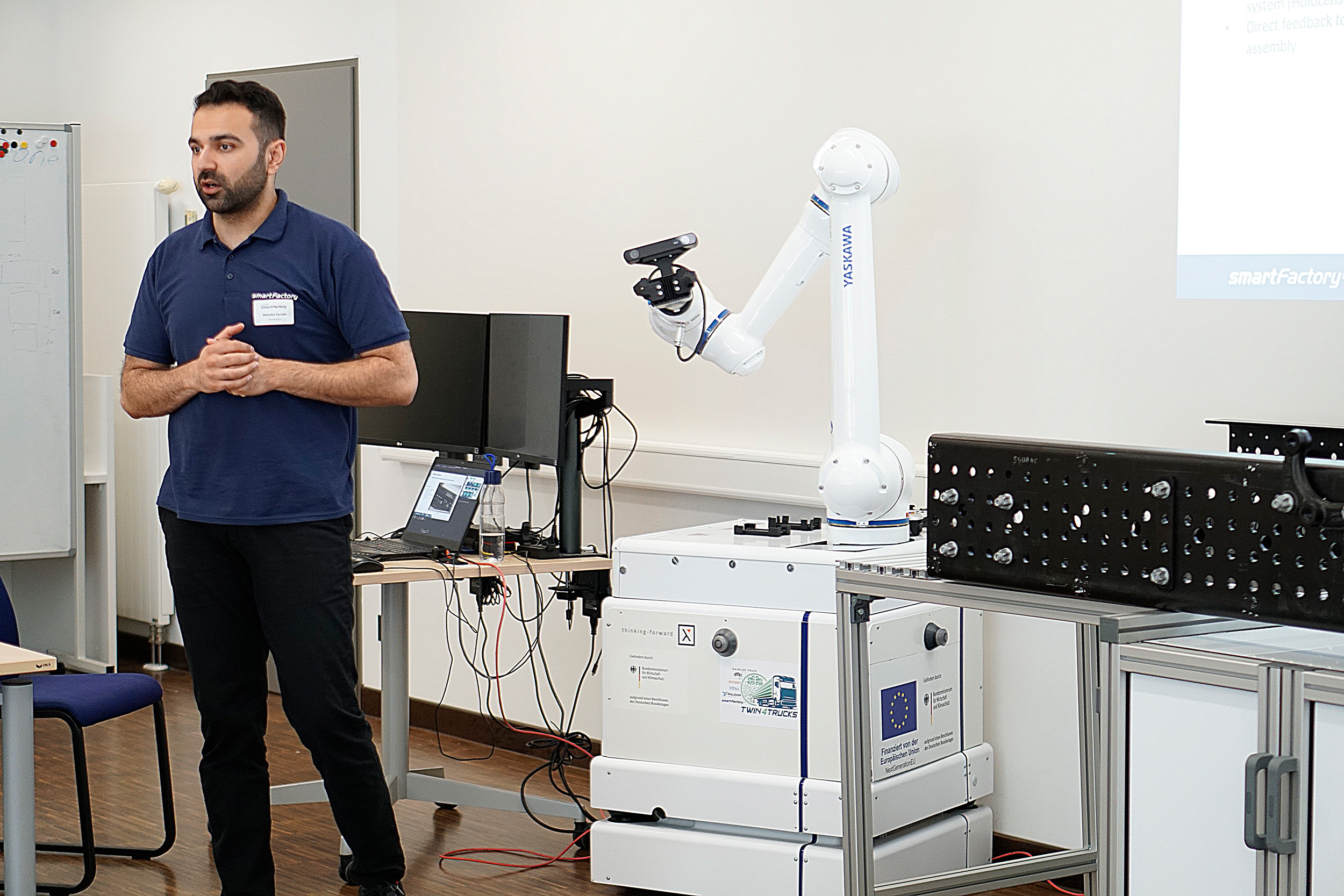 Mehr über den Artikel erfahren Bin-Picking Modul am Innovationstag der SmartFactory-KL